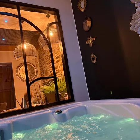 Vila Ecrin De Charme 4 Etoiles Jacuzzi Prive 2 Pers
