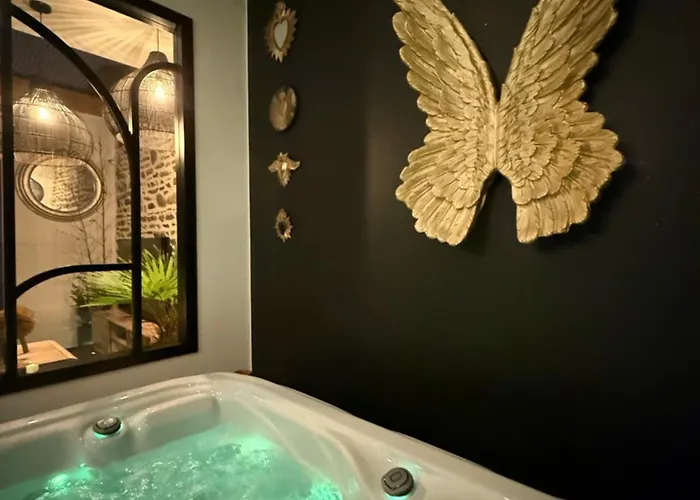 Villa Ecrin De Charme 4 Etoiles Jacuzzi Prive 2 Pers Granville