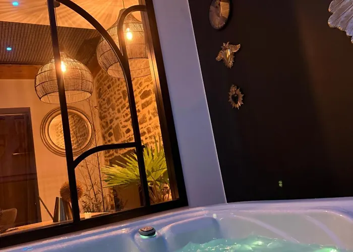 Villa Ecrin De Charme 4 Etoiles Jacuzzi Prive 2 Pers